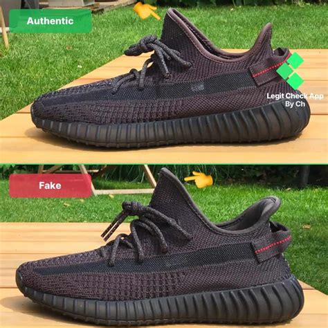 adidas yeezy boost 350 original vs fake preto